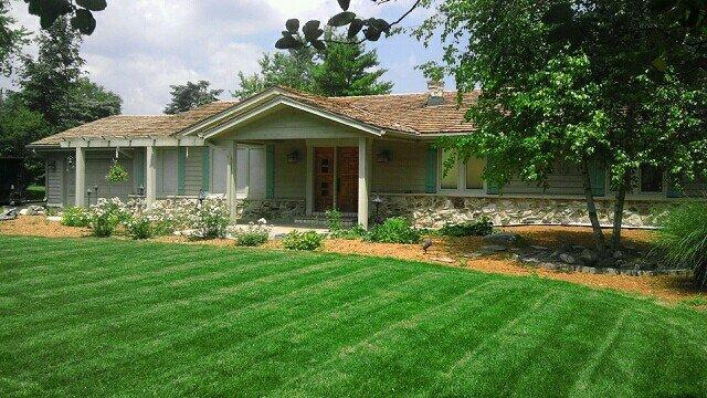 Roofing project after